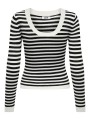Cloud Dancer/BEIGE STRIPES