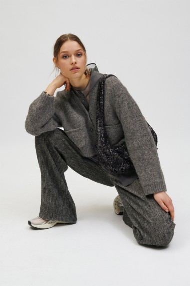 LUISA CERANO Cardigan aus Alpaka-Mix
