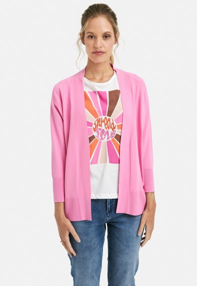 Milano Italy OPEN CARDIGAN WITH PANEL ON FRONT A
