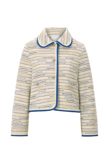 Rich & Royal Bouclé Jacket with Tape
